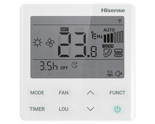 Инверторная сплит-система канального типа серии HEAVY EU DC INVERTER R32 Wi-Fi AUD-60UX4REH8/AUW-60U6RW8 WI-FI (комплект)